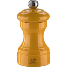 Peugeot Bistro pepper mill 10 cm yellow saffron painted wood