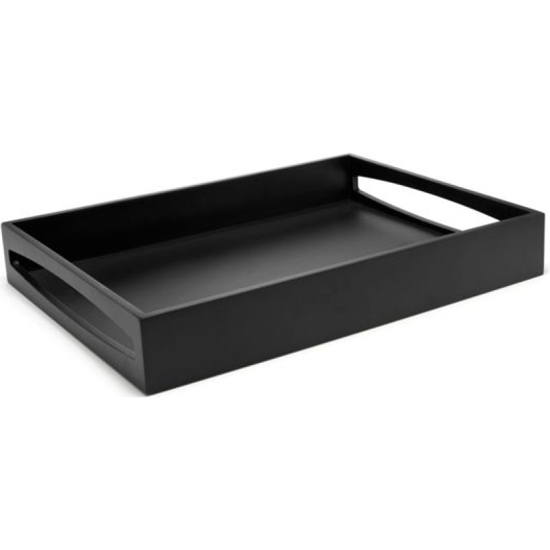 Leopold Vienna Tray black 300x400x60mm Wood LV618000