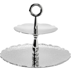 Alessi Dressed Two-Dish Cake Stand MW52/2