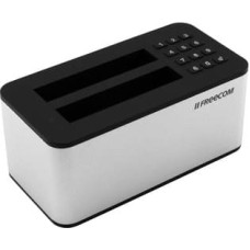 Freecom mDock Keypad Secure USB 3.2 Gen 1 (3.1 Gen 1) Type-C Juoda, Pilka