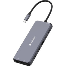 Verbatim CMH-14 C tipo USB 5000 Mbit/ai Sidabras