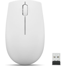 Lenovo 300 WIRELESS MOUSE?GREY kompiuterio pelė Biuras Abiems rankoms Radijo dažnio belaidė Optinis 1000 DPI