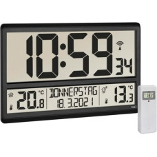 Tfa-Dostmann TFA 60.4521.01 XL Radio Clock with Indoor/Outdoor Temperature