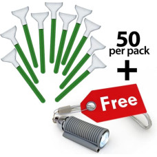 Visible Dust MXD100 Green 1.0x Vswabs bulk 50 pcs.