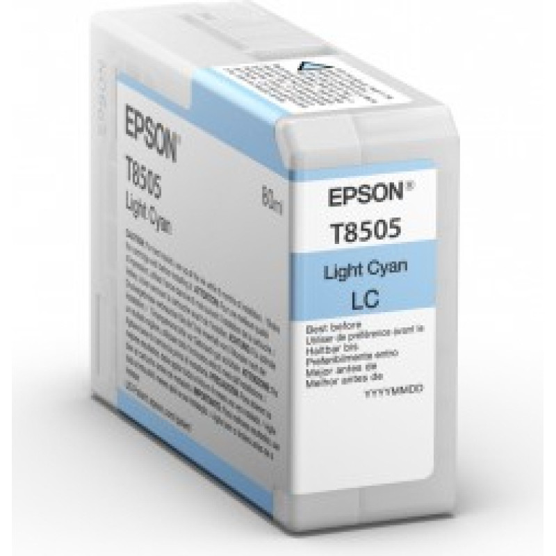 Epson T850500 rašalo kasetė 1 vnt Originalus Šviesus Cyan