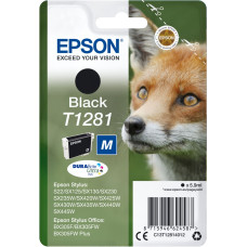 Epson Fox T1281 rašalo kasetė 1 vnt Originalus Juoda