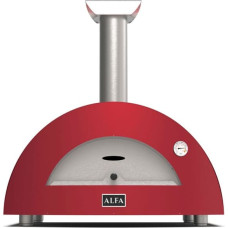 Alfa Forni Moderno 2 Pizze Wood red