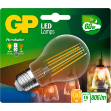 Gp Batteries GP Lighting LED FlameSwitch E27 7W (60W) 806 lm        GP 085317