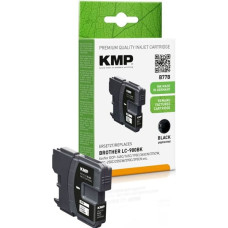 KMP B77B ink cartridge black compatible w. Brother LC-980 BK