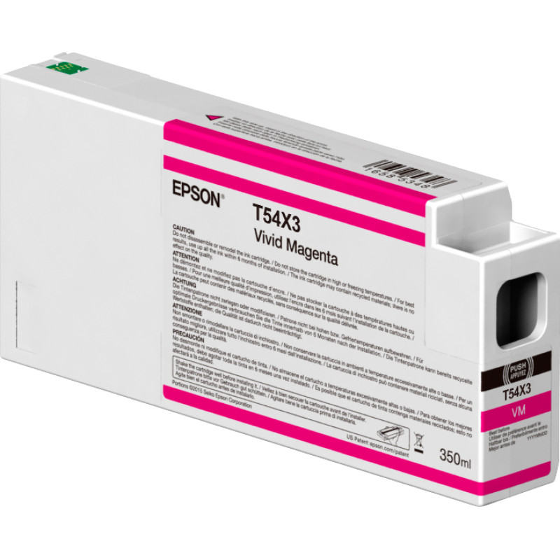 Epson C13T54X60N rašalo kasetė 1 vnt Originalus Ryškiai purpurinė