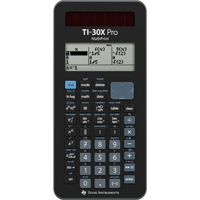 Texas Instruments TI 30X Pro MathPrint