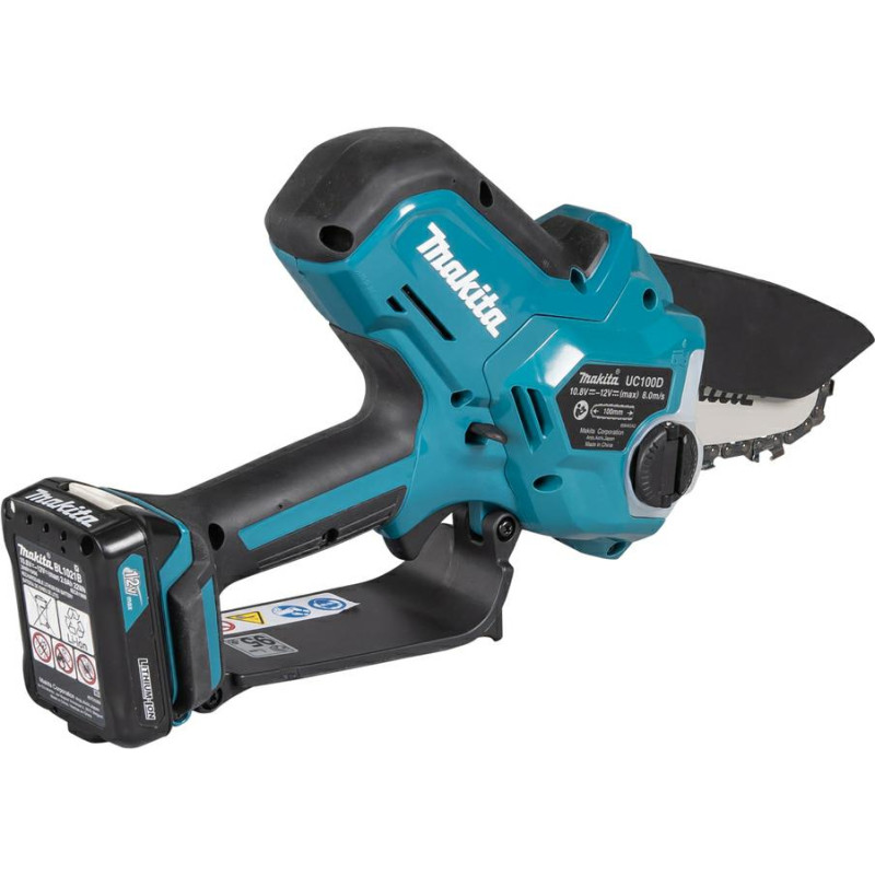 Makita PIŁA ŁAŃCUCHOWA 12V UC100DWA01 10cm 1x2,0Ah