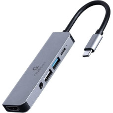 Gembird I/O ADAPTER USB-C TO HDMI/USB3/5IN1 A-CM-COMBO5-02 GEMBIRD