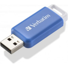 Verbatim V DataBar USB atmintukas 64 GB USB A tipo 2.0 Mėlyna