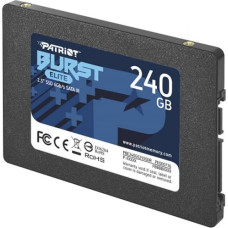 Patriot SSD|PATRIOT|Burst Elite|240GB|SATA 3.0|3D NAND|Write speed 320 MBytes/sec|Read speed 450 MBytes/sec|2,5