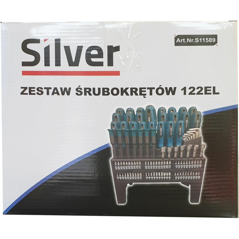 Silver WKRĘTAKI 122szt. /SILVER