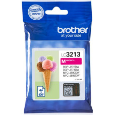 Brother LC-3213M rašalo kasetė Originalus Didelė (XL) išeiga Rausvai raudona