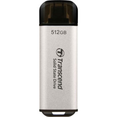 Transcend External SSD|TRANSCEND|ESD300|512GB|USB-C|Write speed 950 MBytes/sec|Read speed 1500 MBytes/sec|TS512GESD300S