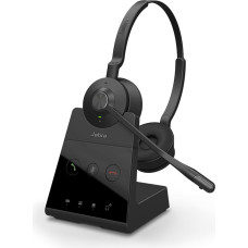 Jabra 9559-553-111 Ausinės be mikrofono ir ausinės su mikrofonu Laisvų rankų įranga Bevielis Su lankeliu Biuras / skambučių centras Bluetooth Juoda