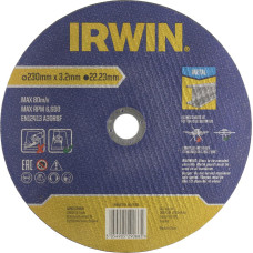 Irwin TARCZA DO CIĘCIA METALU PŁASKA 230mm x 3,2mm x 22,23mm