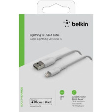 Belkin Lightning Lade/Sync Cable 1m, PVC, white, mfi certified