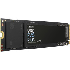 Samsung SSD|SAMSUNG|990 EVO Plus|4TB|M.2|PCIe Gen5|NVMe|TLC|Write speed 6300 MBytes/sec|Read speed 7250 MBytes/sec|2.38mm|TBW 2400 TB|MZ-V9S4T0BW