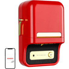 Niimbot B21S Portable Label Printer Red