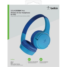 Belkin Soundform Mini-On-Ear Kids Headphone blue AUD002btBL