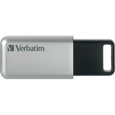 Verbatim Secure Pro USB atmintukas 16 GB USB A tipo 3.2 Gen 1 (3.1 Gen 1) Sidabras