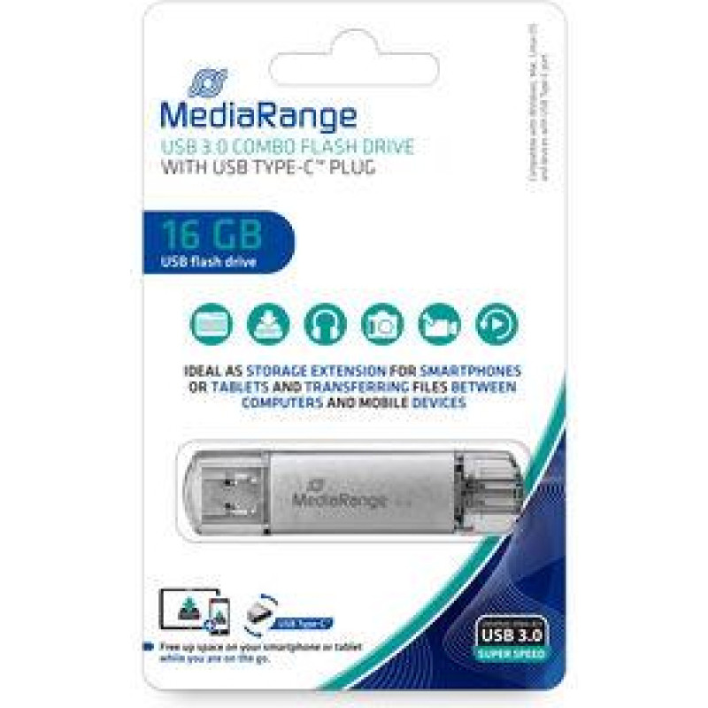 Mediarange MEMORY DRIVE FLASH USB3 16GB/MR935 MEDIARANGE