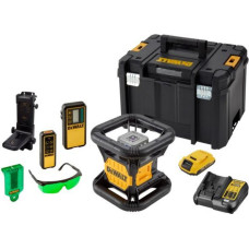 Dewalt .LASER OBROTOWY 18V DCE079D1G ZIELONY SAMOPOZIOM.  76m 1x2,0Ah TSTAK