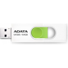 Adata MEMORY DRIVE FLASH USB3.1 64GB/WHITE AUV320-64G-RWHGN ADATA