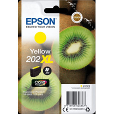 Epson Kiwi 202XL rašalo kasetė 1 vnt Originalus Didelė (XL) išeiga Geltona