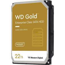 Western Digital HDD|WESTERN DIGITAL|Gold|22TB|SATA|512 MB|7200 rpm|3,5