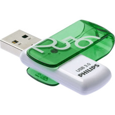 Philips FM25FD00B/00 USB atmintukas 256 GB USB A tipo 3.2 Gen 1 (3.1 Gen 1) Žalia, Balta