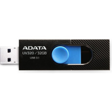 Adata MEMORY DRIVE FLASH USB3.1 32GB/BLACK AUV320-32G-RBKBL ADATA