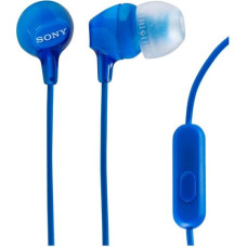 Sony MDR-EX15AP Laisvų rankų įranga Vielinis Įkišamos į ausį Skambučiai / muzika Mėlyna