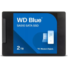 Western Digital SSD|WESTERN DIGITAL|Blue SA510|2TB|SATA 3.0|Write speed 520 MBytes/sec|Read speed 560 MBytes/sec|2,5