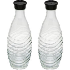 Sodastream Crystal Penguin Twin Pack Glass Carafe 0,7L