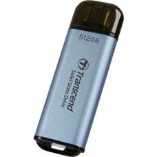 Transcend External SSD|TRANSCEND|ESD300|512GB|USB-C|Write speed 950 MBytes/sec|Read speed 1500 MBytes/sec|TS512GESD300C