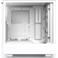 Nzxt PC Case H5 Flow with window white