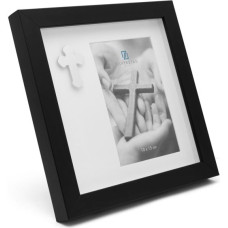 Zilverstad PhotoFrame with Cross 10x15 Portrait Metal 7550001