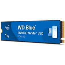 Western Digital SSD|WESTERN DIGITAL|Blue SN5000|1TB|M.2|PCIe Gen4|NVMe|Write speed 4900 MBytes/sec|Read speed 5150 MBytes/sec|2.38mm|TBW 600 TB|WDS100T4B0E