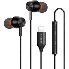 Mcdodo Wired earphones Mcdodo HP-3480, lightning (black)