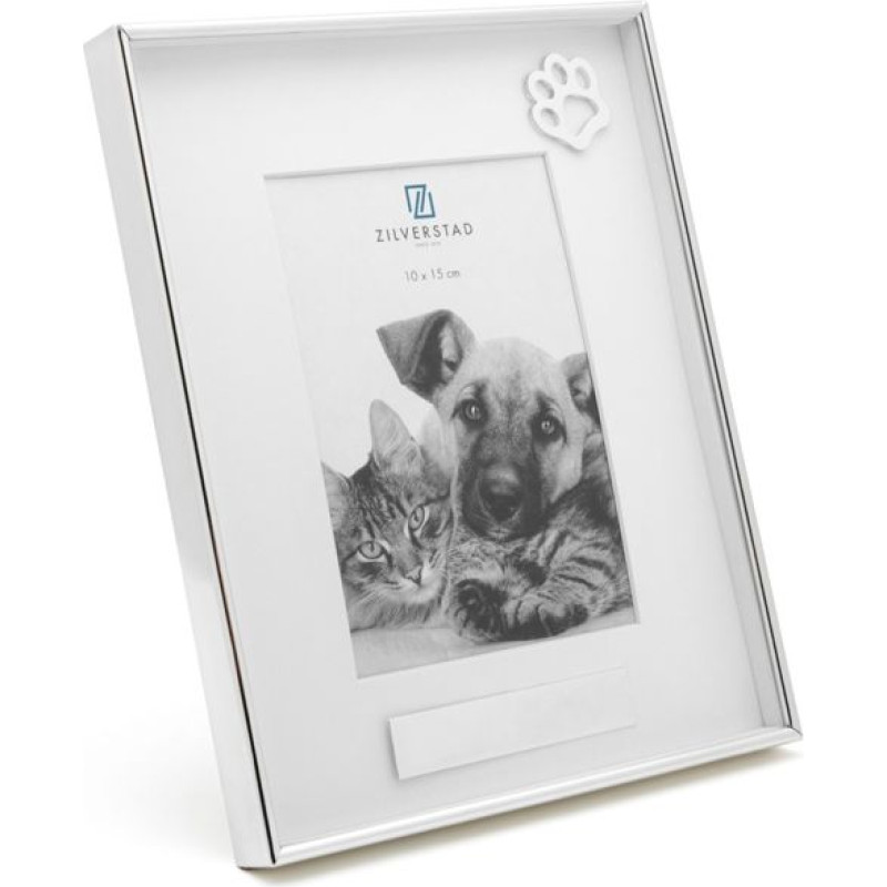 Zilverstad Photo Frame with Paw 10x15 Metal Portrait 7553231