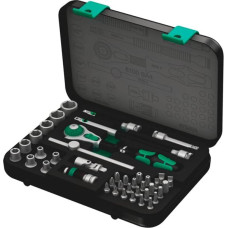 Wera 8100 SA 4 Zyklop Speed Ratchet Set, 1/4  Drive imperial