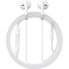 Joyroom Wired Earphones JR-EW01, Half in Ear (White)