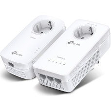 Tp-Link TL-WPA1300P KIT 1300 Mbit/ai Ethernet LAN jungtis „Wi-Fi“ Balta 2 vnt