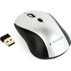 Gembird MOUSE USB OPTICAL WRL BLACK/SILVER MUSW-4B-02-BS GEMBIRD