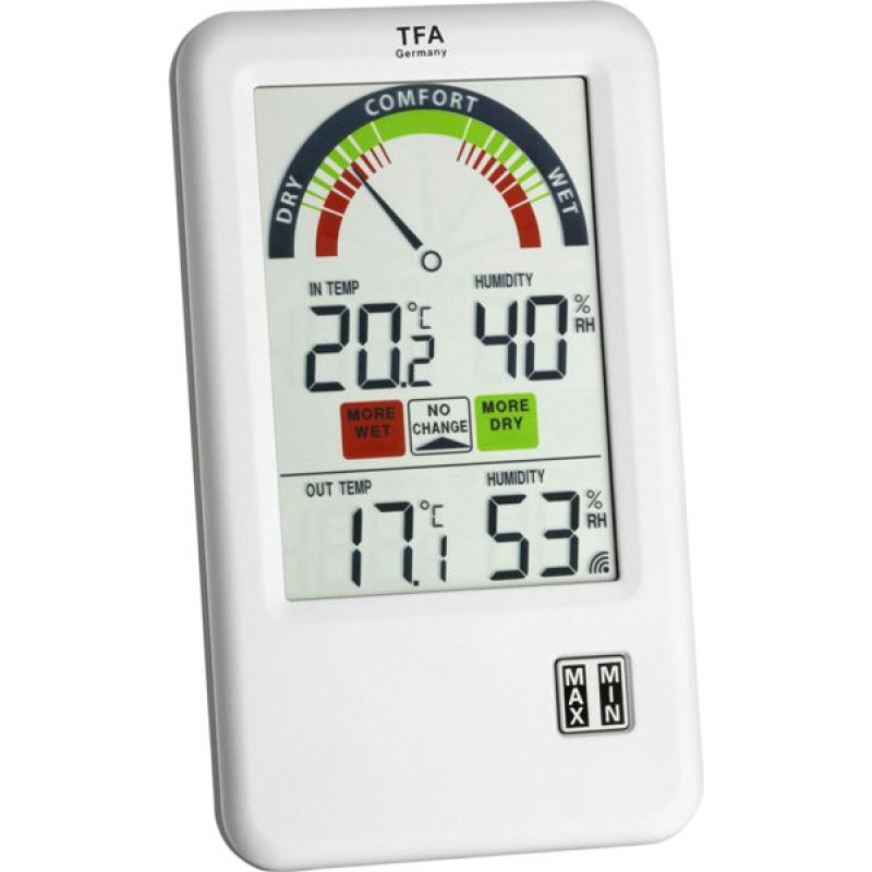 Tfa-Dostmann TFA 30.3045.IT BEL-AIR radio thermo hygrometer